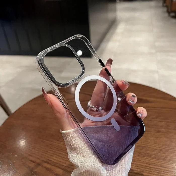 İphone 16 Plus Pixel Sert Magsafe Uyumlu Telefon Kılıfı