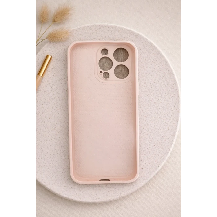 İphone 16 PRO ile Uyumlu Mat Elektro Cam Telefon Kılıfı