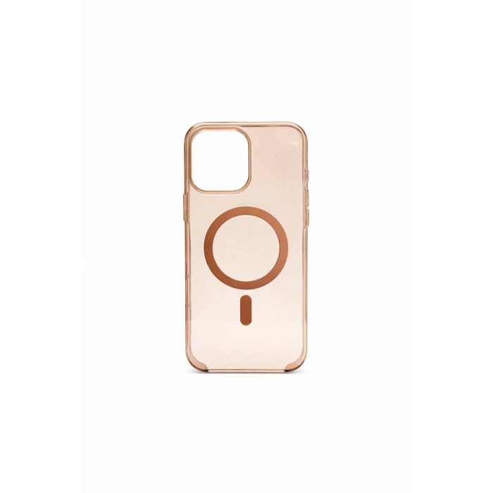 İphone 16 Pro Max ile Uyumlu Magsafe Özellikli Kristal Netlik Sararmaz PC Clear Case