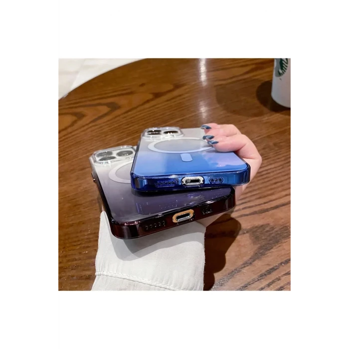 İphone 16 Pro Max Pixel Sert Magsafe Uyumlu Telefon Kılıfı