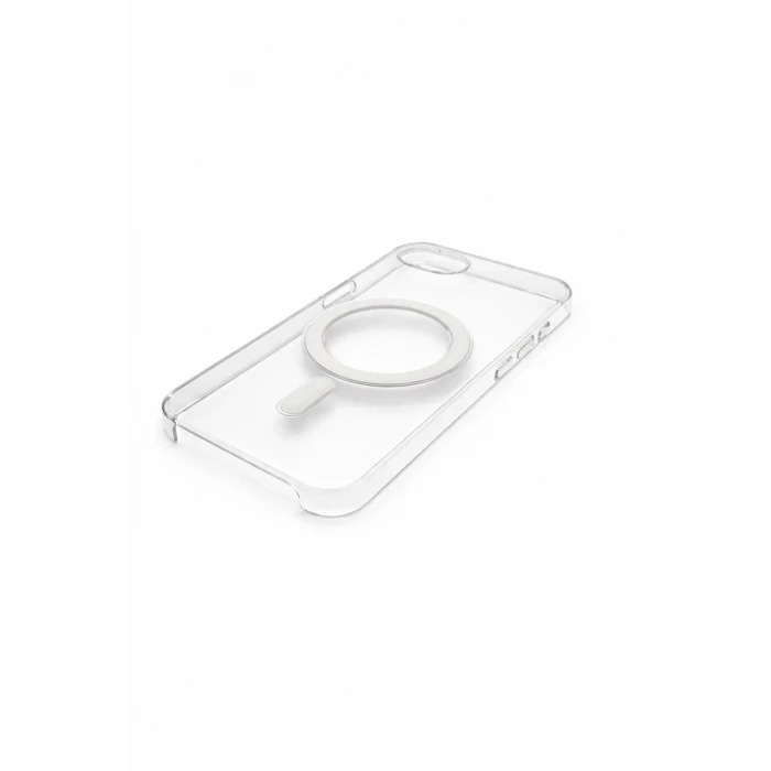 İphone 16E ile Uyumlu Magsafe Özellikli Kristal Netlik Sararmaz PC Clear Case