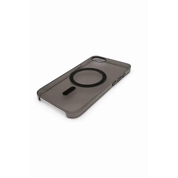 İphone 16E ile Uyumlu Magsafe Özellikli Kristal Netlik Sararmaz PC Clear Case