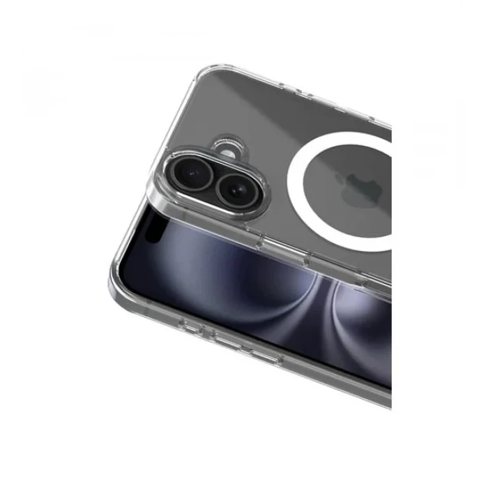 İphone 17 Magsafe Sert Şeffaf Telefon Kılıfı