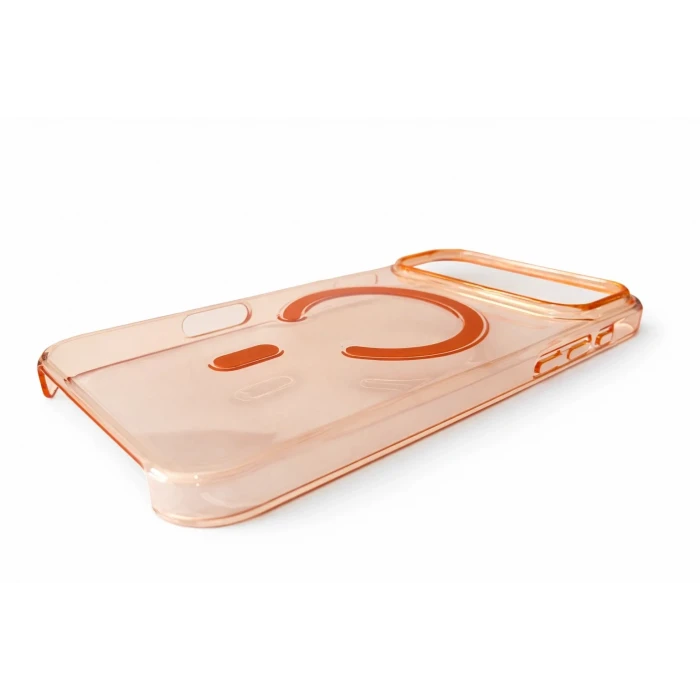 İphone 17 Pro ile Uyumlu Magsafe Özellikli Kristal Netlik Sararmaz PC Clear Case