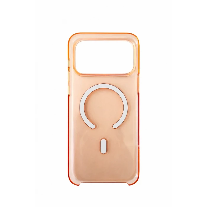 İphone 17 Pro ile Uyumlu Magsafe Özellikli Kristal Netlik Sararmaz PC Clear Case