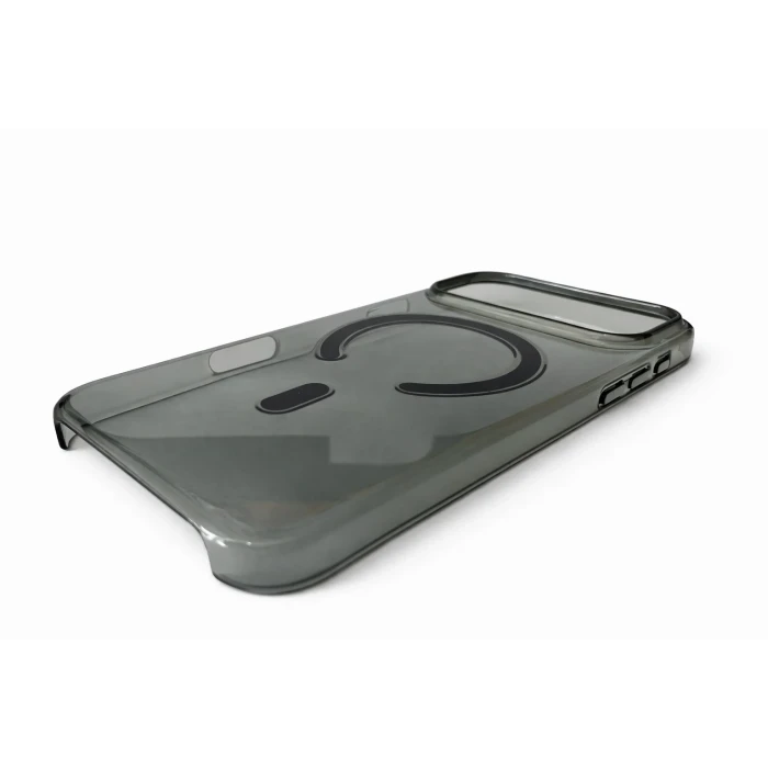 İphone 17 Pro Max ile Uyumlu Magsafe Özellikli Kristal Netlik Sararmaz PC Clear Case