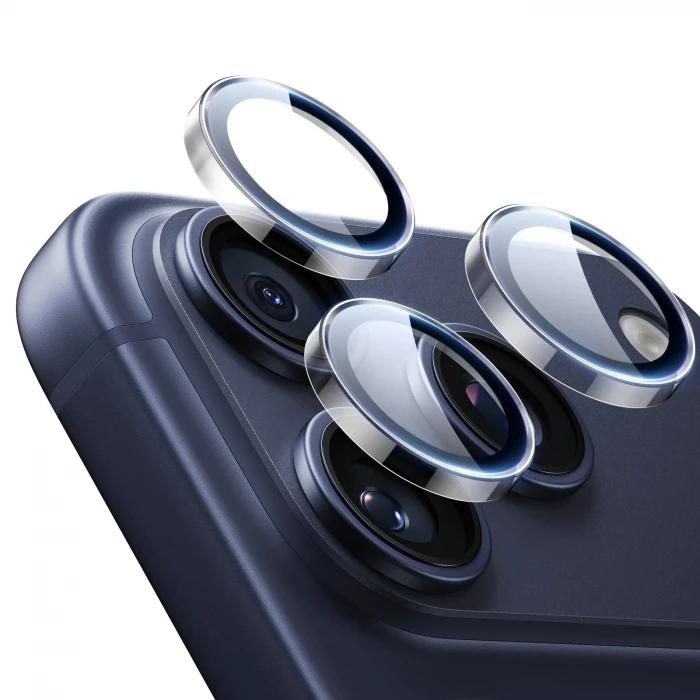 İphone 17 Pro Max ile Uyumlu Sapphire Lens Koruyucu