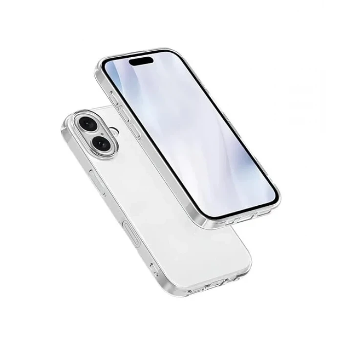 İphone 17 Sert Şeffaf Telefon Kılıfı