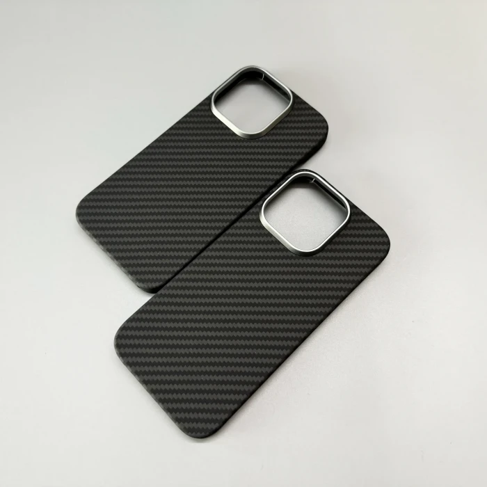 Joykevlar İphone 16 Pro Max Gerçek Kevlar Carbon Premium Telefon Kılıfı