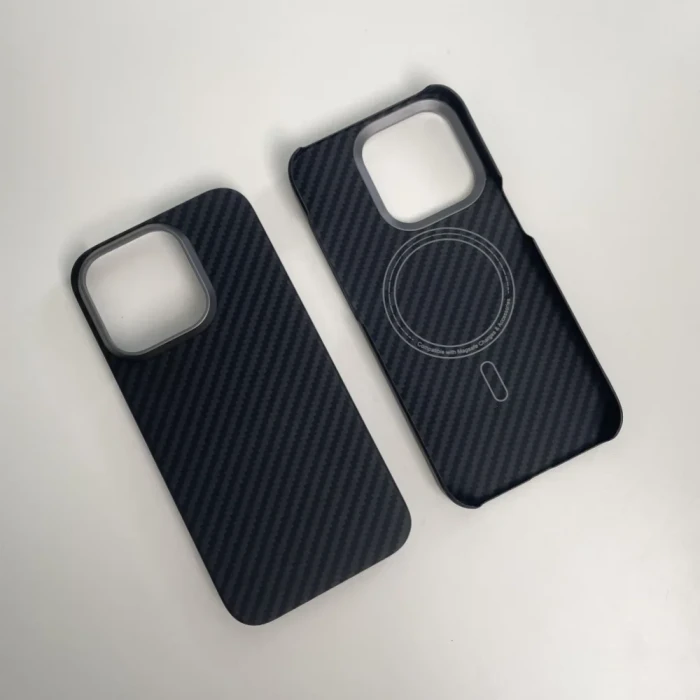 Joykevlar İphone 16 Pro Max Gerçek Kevlar Carbon Premium Telefon Kılıfı