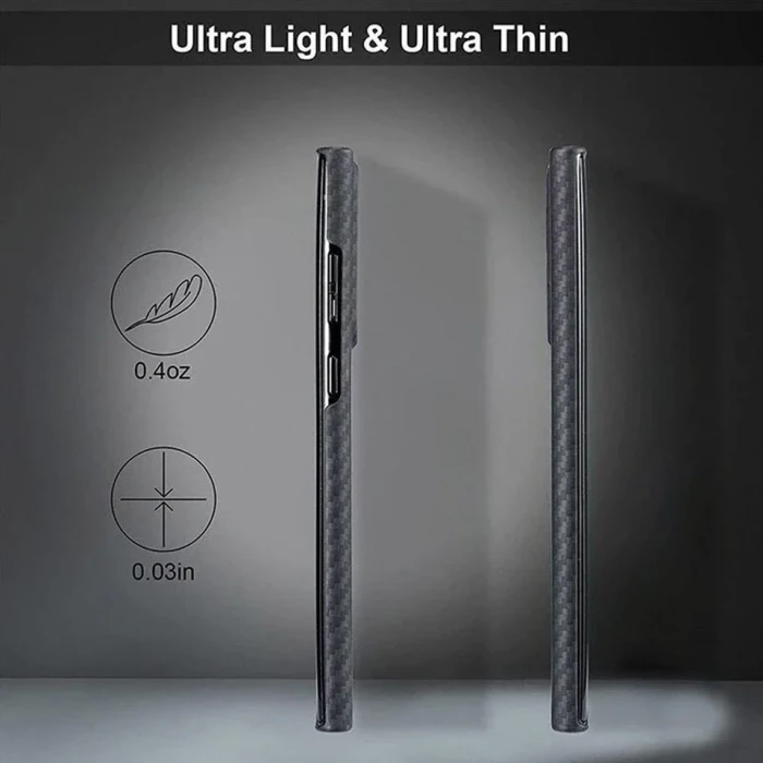 Joykevlar Samsung S25 Gerçek Kevlar Carbon Premium Telefon Kılıfı