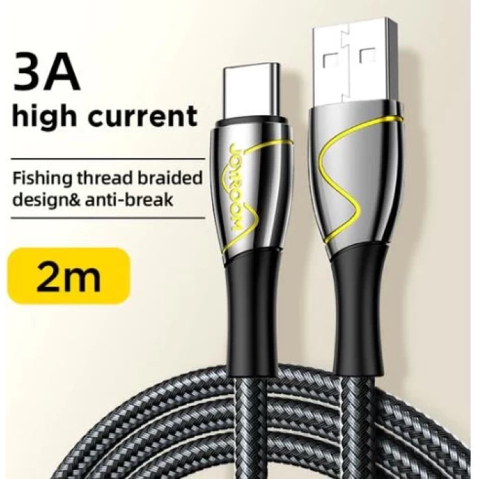 Joyroom 2 mt Usb Lighting Metal Kopmaz Kablo