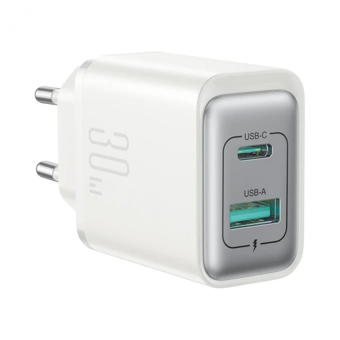 Joyroom 30W Pd+USB Çift Girişli Mini Şarj Aleti TCF15