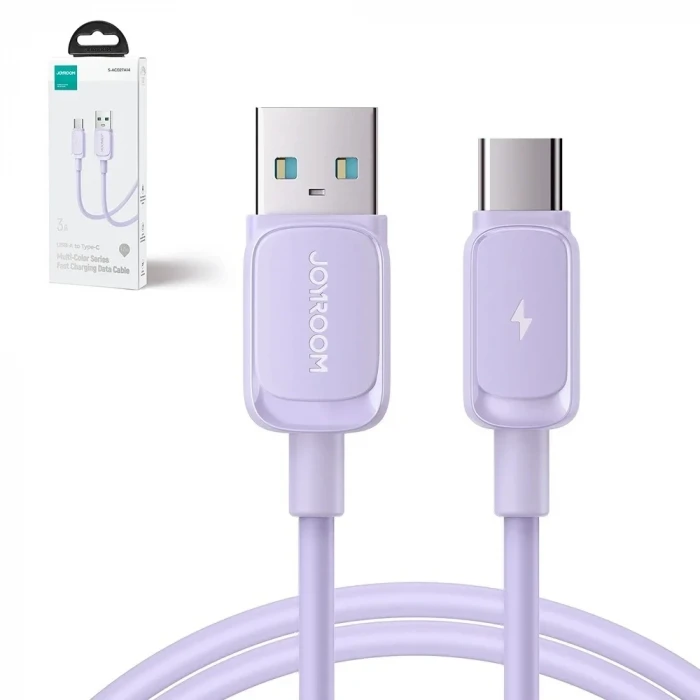 Joyroom 3A Fast Usb-Type-C Renkli Kablo 1.2 Metre