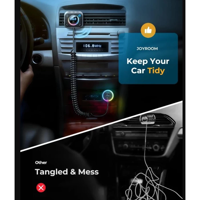 Joyroom Çoklu Araç şarj Wireless FM Transmitter