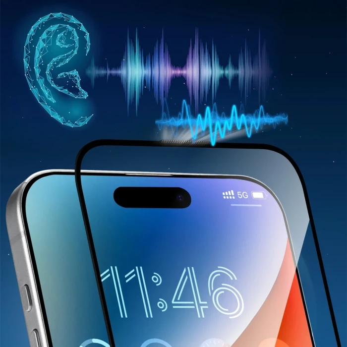 Joyroom İphone 14 Pro Max/16 Plus 3D Hayalet Gorilla Cam Ekran Koruyucu