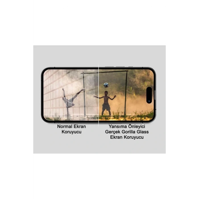 Joyroom İphone 16 Plus Anti-Reflection Gerçek Gorilla Glass Cam Ekran Koruyucu