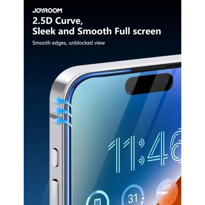 Joyroom İphone 17 Privacy Cam Ekran Koruyucu