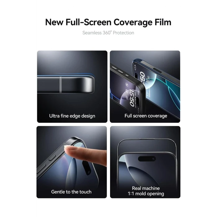 Joyroom İphone 17 Pro Max Reinforced Hardness Cam Ekran Koruyucu