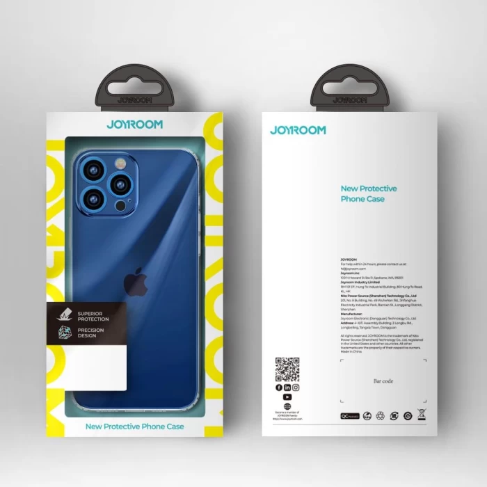 Joyroom JR-BP944  iPhone 13 Pro Max için T Kılıf Şeffaf Silikon