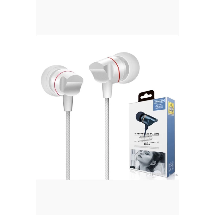 Joyroom JR-E207 Metal Ekstra Bas Kulakiçi Mikrofonlu Kulaklık Özel Tasarım