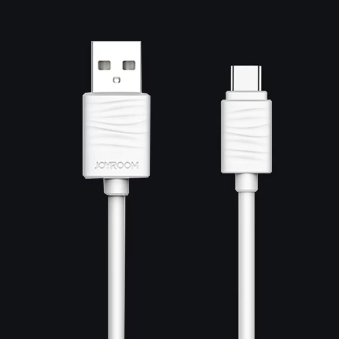 Joyroom JR-S118 Type-C USB Hızlı Şarj ve Data Kablosu 1m Beyaz
