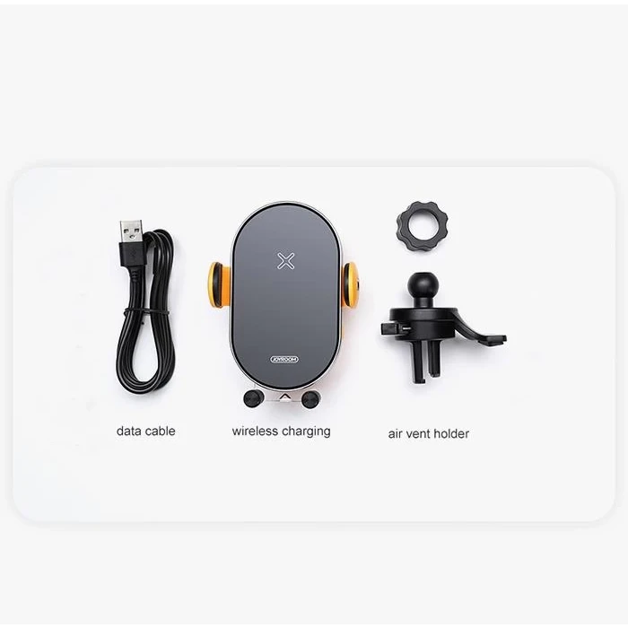 Joyroom JR-ZS200 Kablosuz Hızlı Şarj Araç Havalandırma Telefon Tutucu