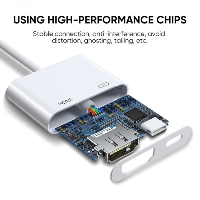 Joyroom Lightning HDMI Lightning Adaptör Kablosu 1080P Lightning Dijital AV Adaptörü