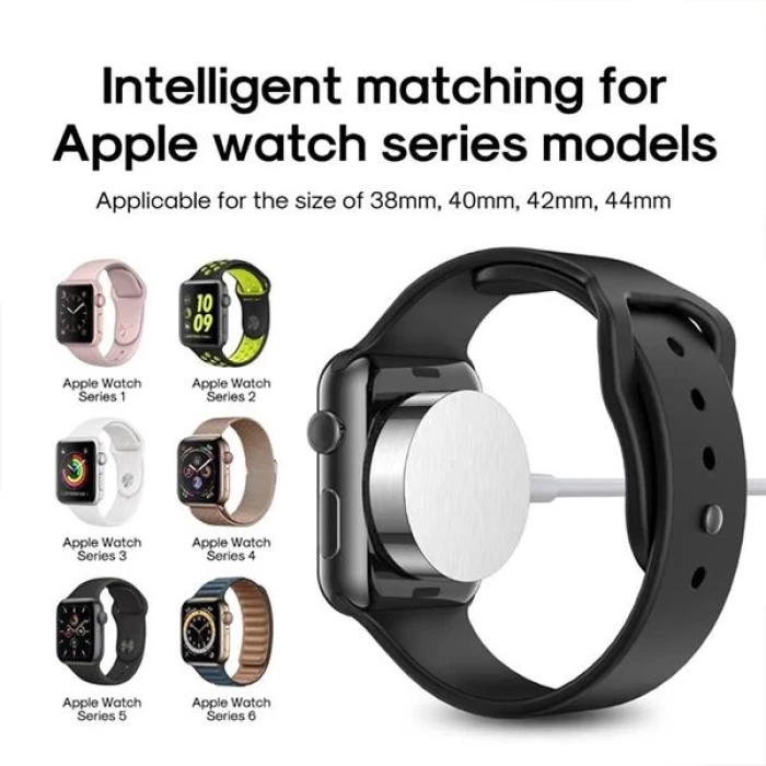 Joyroom S-IW003S İphone Watch 2.5W Qi Kablosuz Şarj Cihazı 30 Cm