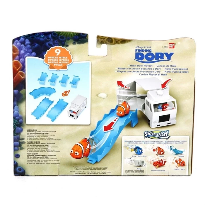 Kayıp Balık Dori Swigglefish Hank’ın Kamyonu Oyun Seti