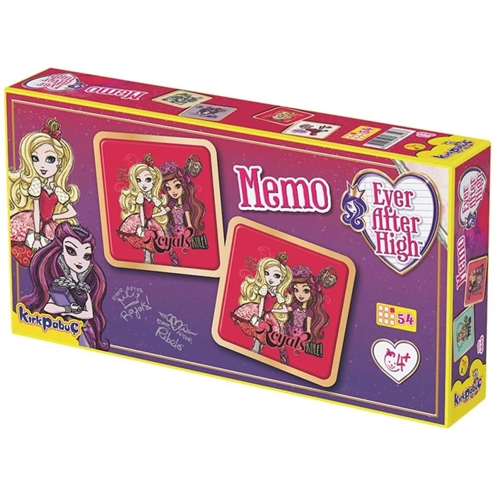 Kırkpapuç Ever After High Memo Çocuk Puzzle