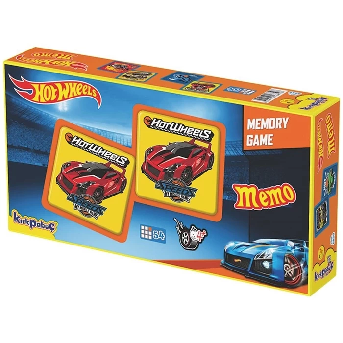 Kırkpapuç Hot Wheels Memo Çocuk Puzzle