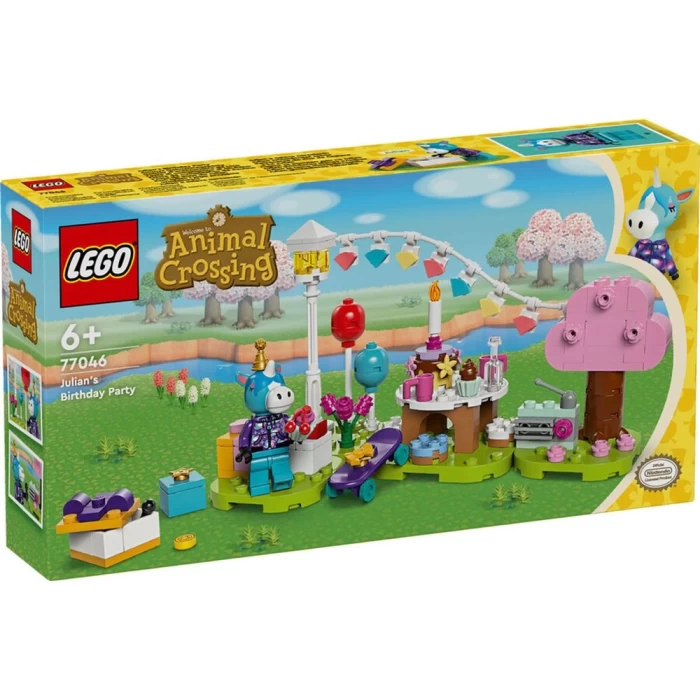 LEGO Animal Crossing Julian Doğum Gününü Kutluyor 77046