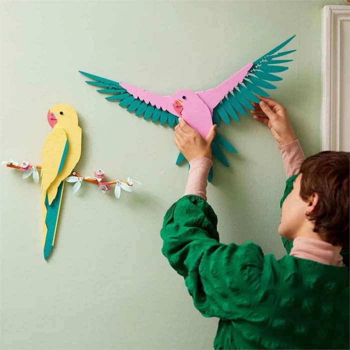 LEGO ART Fauna Koleksiyonu - Macaw Papağanları 31211