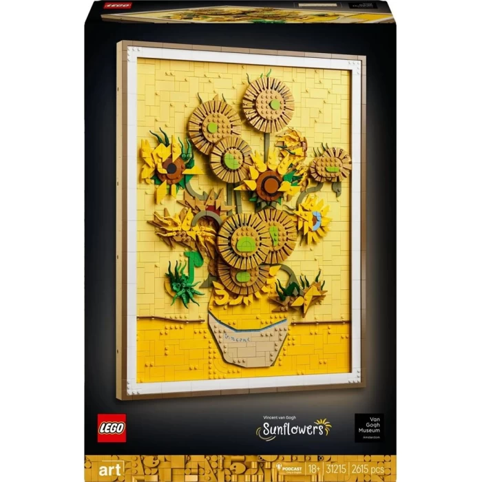Lego Art Vincent Van Gogh – Ayçiçekleri Tablo 31215