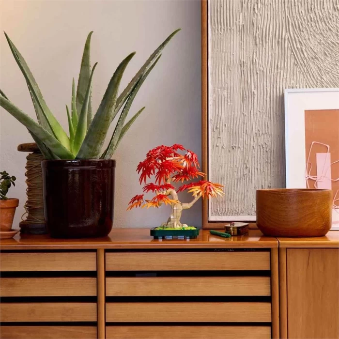 LEGO Botanicals Japon Kırmızı Akçaağaç Bonsai Ağacı 10348