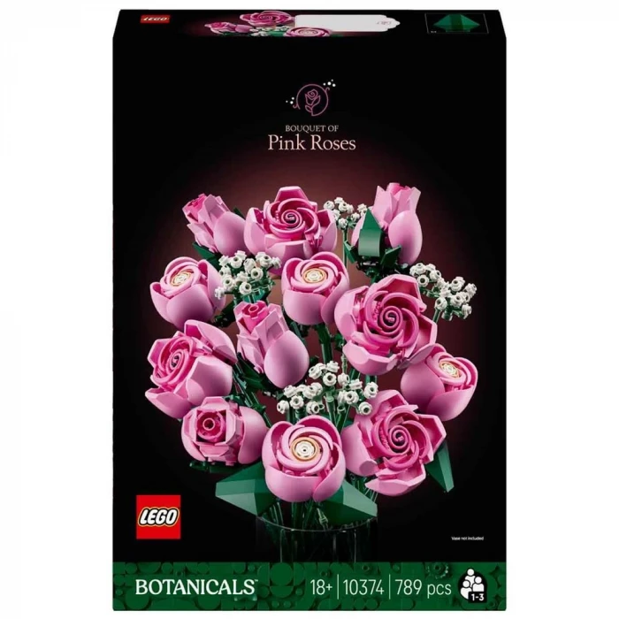 LEGO Botanicals Pembe Gül Buketi 10374