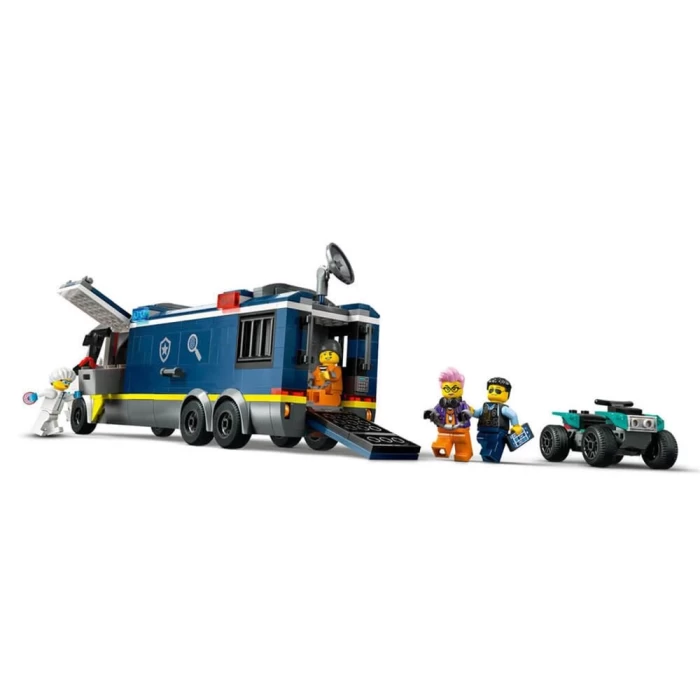LEGO City Polis Mobil Suç Laboratuvarı Kamyonu 60418