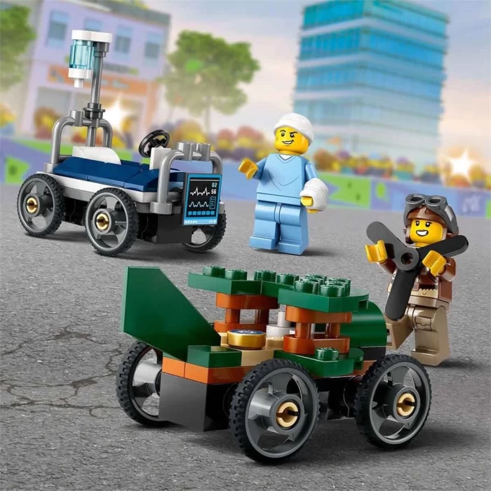 LEGO City Uçak, Hastane Yatağına Karşı 60459