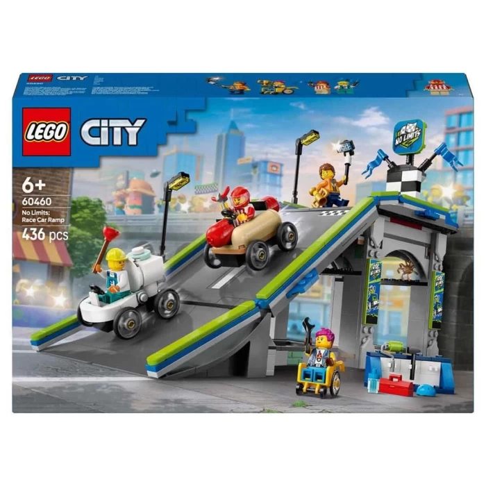 LEGO City Yarış Arabası Rampası 60460
