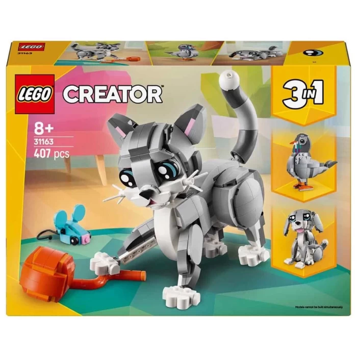 LEGO Creator 3’ü 1 Arada Oyunbaz Kedi 31163