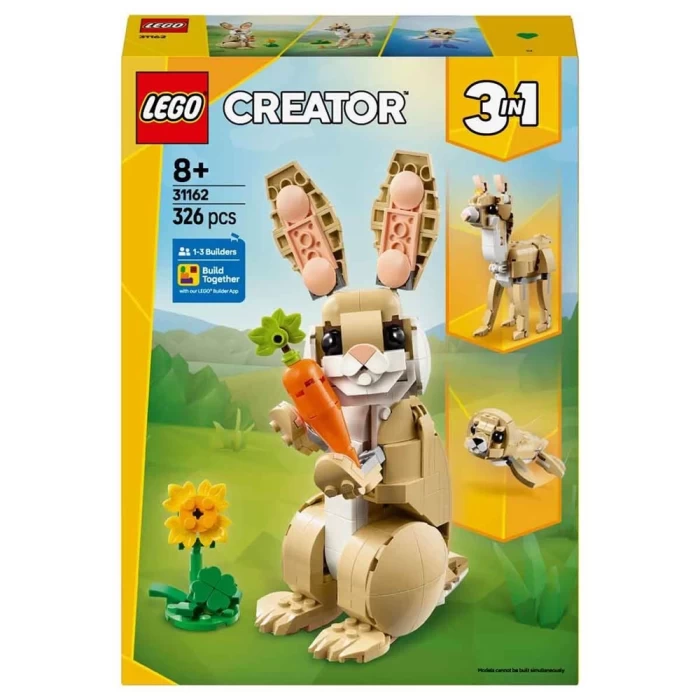 LEGO Creator 3’ü 1 Arada Sevimli Tavşan 31162