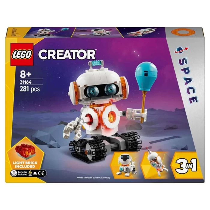 LEGO Creator 3’ü 1 Arada Uzay Robotu 31164