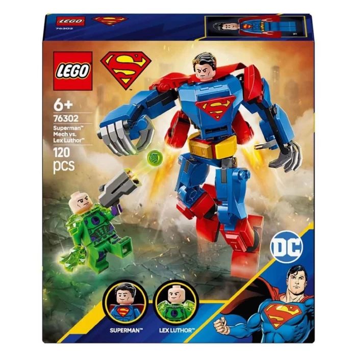 LEGO DC Superman Robotu, Lex Luthor’a Karşı 76302