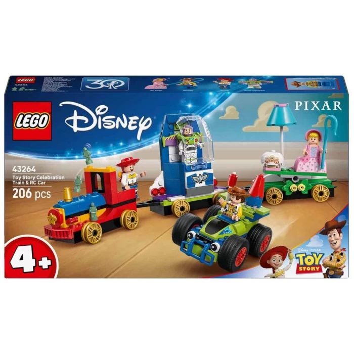 LEGO Disney Oyuncak Hikayesi Kutlama Treni ve RC Araba 43264