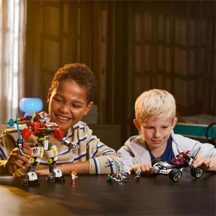 LEGO DREAMZzz Cooper’ın Kaplan Robotu ve Zero’nun Hot Rod Arabası
