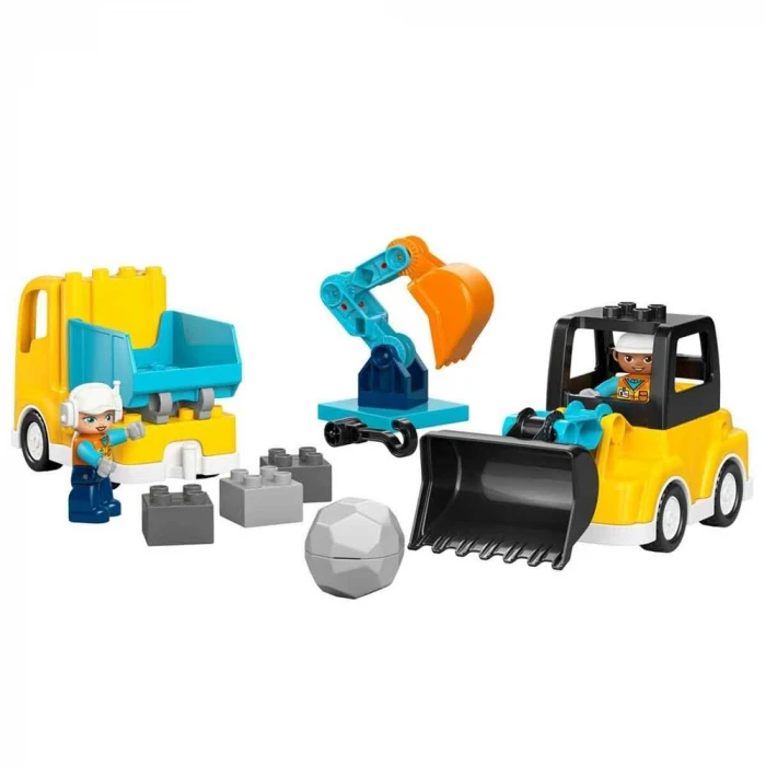 LEGO DUPLO 3ü 1 Arada İnşaat Araçları 10475