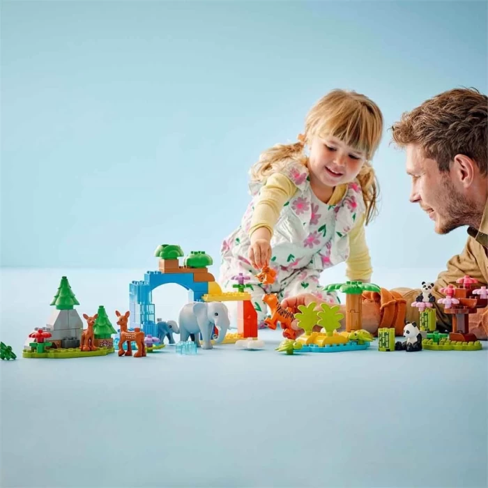 LEGO DUPLO 3’ü 1 Arada Vahşi Hayvan Aileleri 10446
