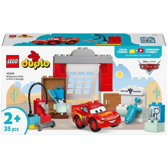 LEGO DUPLO Disney Cars McQueen’in Doc’un Garajını Ziyareti 10456