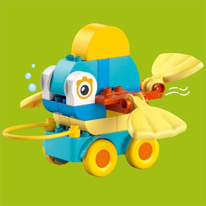 LEGO DUPLO Kasabası 3’ü 1 Arada Tekerlekli Hayvanlar 10448